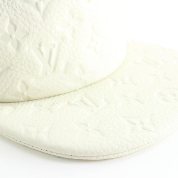Louis Vuitton Virgil Monogram Taurillon Leather Casquette Baseball Cap 12LVJ1025 main image 11